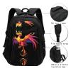 WBQLSL Mythical Phoenix Printed travel backpacks are suitable for business/camping and mountaineering/short-distance travel backpacks view 3