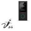 BoxWave Cable Compatible with GlocalMe Numen Air - MagnetoSnap AllCharge Cable, Magnet Charging Cable USB Type-C Micro USB - Jet Black view 1
