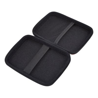 TINEASUR Durable Hard Drive Storage Bag Digital Accessories Organizer with Mesh Pocket and Cable Holder for Travel Camping and Daily Use