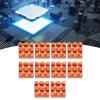 Heat Sink Cooling Heatsink Thermal Fin 10Pcs Small Brass P8x5x8 for CPU PCB Amplifier Electrical Appliances view 3