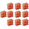 Heat Sink Cooling Heatsink Thermal Fin 10Pcs Small Brass P8x5x8 for CPU PCB Amplifier Electrical Appliances view 4