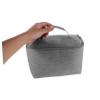 CONGARTENO Projector Case: Handheld Protective Projector Carry Case With Zipper - Oxford Fabric Compact Storage For Outdoor Gamepads Electronics view 4