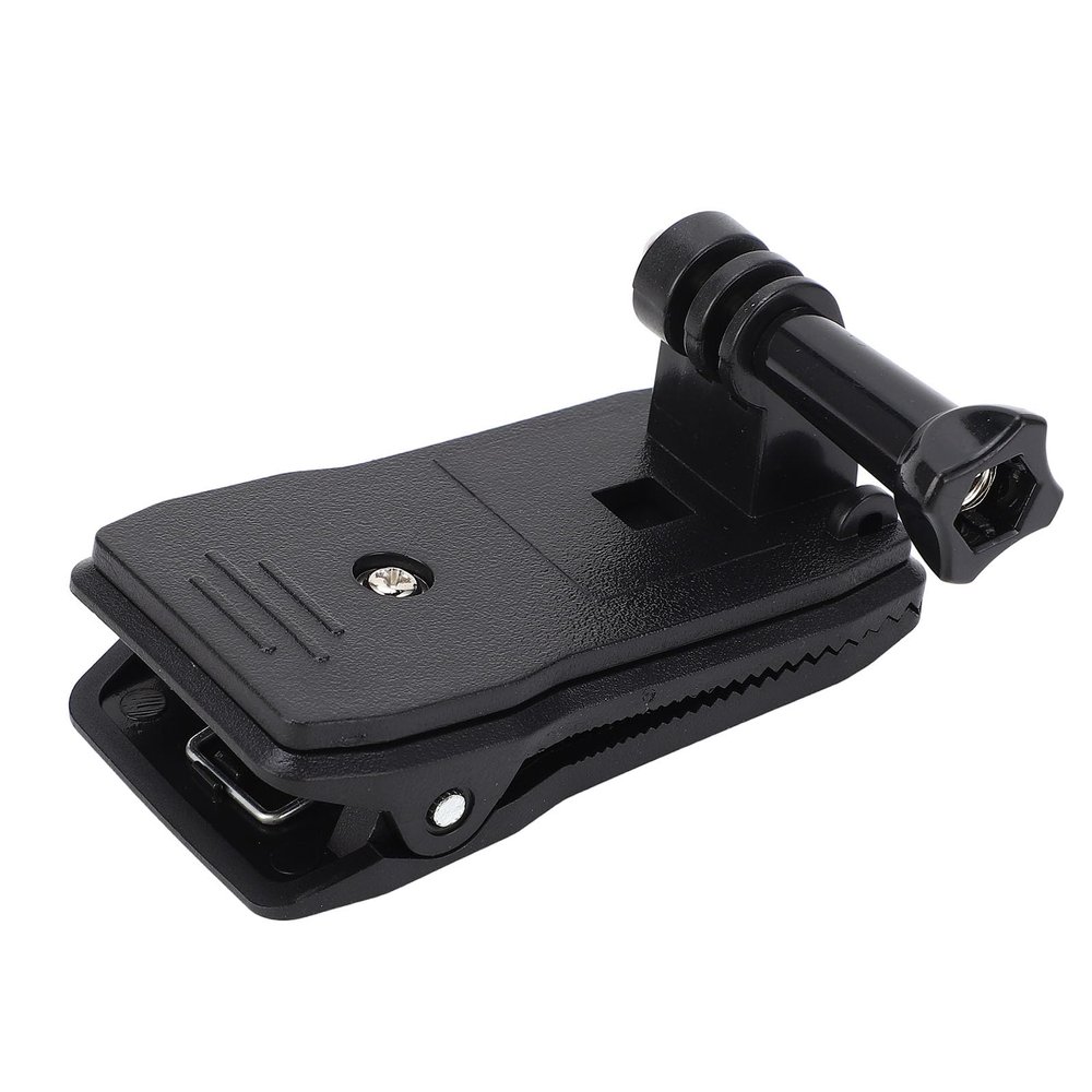 Tbest Action Camera Backpack Strap Mount Universal Rotatable Durable ABS Clamp for 3 4 X4 GO3 Adventure Photography