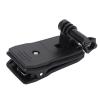 Tbest Action Camera Backpack Strap Mount Universal Rotatable Durable ABS Clamp for 3 4 X4 GO3 Adventure Photography view 1