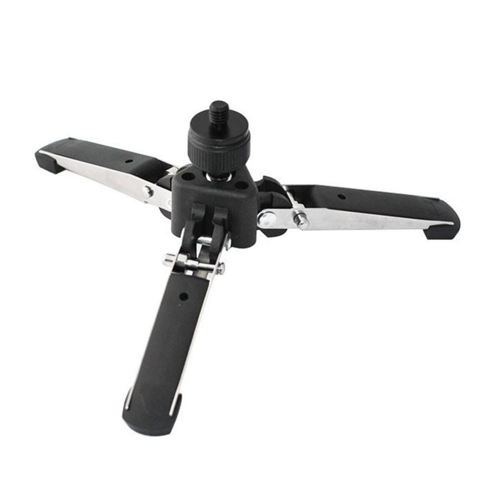 SPONGL Travel Friendly 1/4 Screw Tripods Monopod Stand 3 Legs Camera Tripod Stand for DSLR and Camcorder Stability