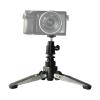 SPONGL Travel Friendly 1/4 Screw Tripods Monopod Stand 3 Legs Camera Tripod Stand for DSLR and Camcorder Stability view 2