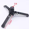 SPONGL Travel Friendly 1/4 Screw Tripods Monopod Stand 3 Legs Camera Tripod Stand for DSLR and Camcorder Stability view 4