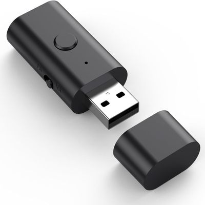 Bluetooth 5.3 Receiver Dual USB AUX Adapter, Plug and Play, Car Music Bluetooth Music Channel for PC TV Car Home