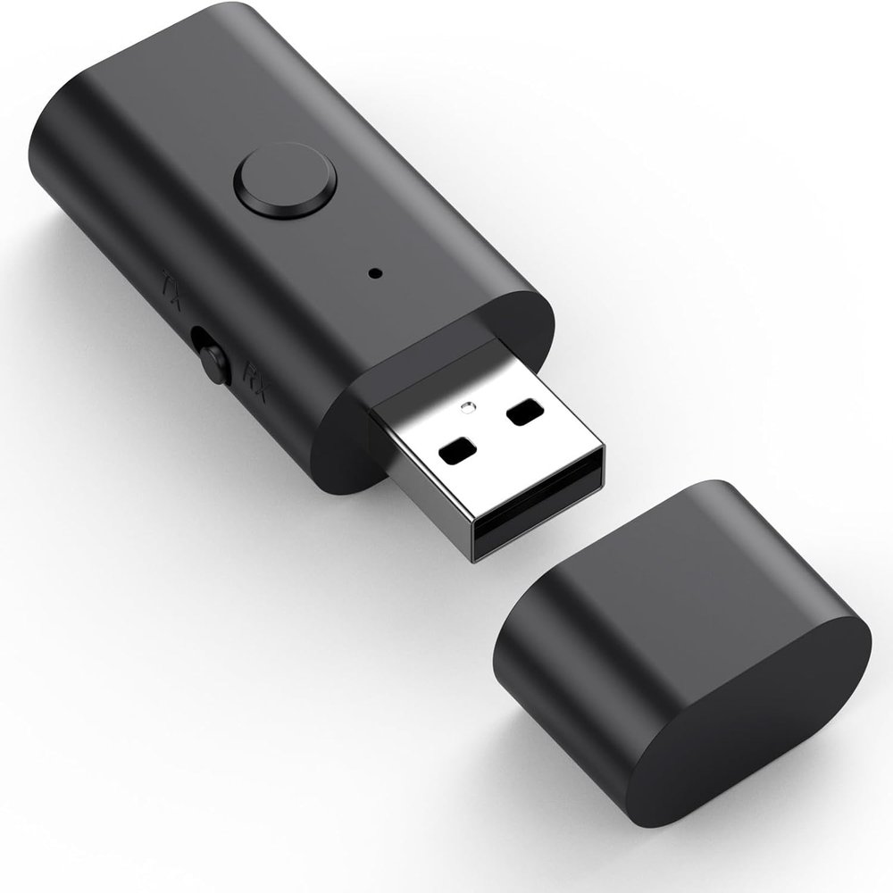 Bluetooth 5.3 Receiver Dual USB AUX Adapter, Plug and Play, Car Music Bluetooth Music Channel for PC TV Car Home