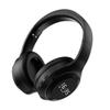 T.TAOMI FM Radio Headphones, Headset for Mowing, Cycling, Jogging, Portable Radio Support USB Power, LED Display, 3.5mm Jack, Gifts for Seniors Elderly (Carbon) view 1