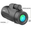 12x42 High List Tube Telescopes High-Power High-Definition Low-Light Monoculars Equipped with a Tripod Adapter Adult Telescope Suitable for Viewing Traveling Hiking. for Ad Monocular Telescope view 3