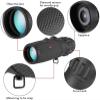 Monocular Telescope, 12X25 Monocular Telescope, High Power Telescope Compact Portable BAK4 Prism Lens for Adult Bird Watching Outdoor Travel Seeing Outdoor Bir view 4
