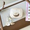 SGVAHY for AirPods 4 Case with Keychain Cute Coconut Pattern Design Soft Silicone Cover for Women Girls Anti-Fall Shockproof Protective Case for AirPods 4th Generation view 3