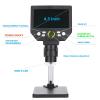 DFEDHF Microscope Accessories kit Slide Preparation camer 1000x 2.0MP USB Digital Microscope Electronic 4.3" Large Base LCD Display 8MP 1-1000X Continuous Magnifier Microscope A view 2