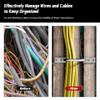 MATERIG 3in Cable Wire Management D Ring, Aluminum Cable Ring, Distribution Ring Silver 25pcs view 4