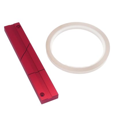 SPONGL Tape Splicing,1/4 10in Set Tape Splicing and Leader Tape Sound Metal Splicing Kits for Open Reel Tape Recorders