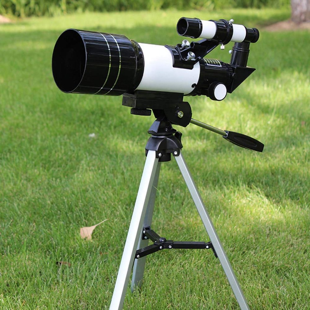 Astro Reflector Telescope, Zoom Monocular Telescope, Fully Versatile Coated Optical Glass Lens + Phone Clip+Tripod, Up to 150 Times