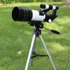 Astro Reflector Telescope, Zoom Monocular Telescope, Fully Versatile Coated Optical Glass Lens + Phone Clip+Tripod, Up to 150 Times view 1