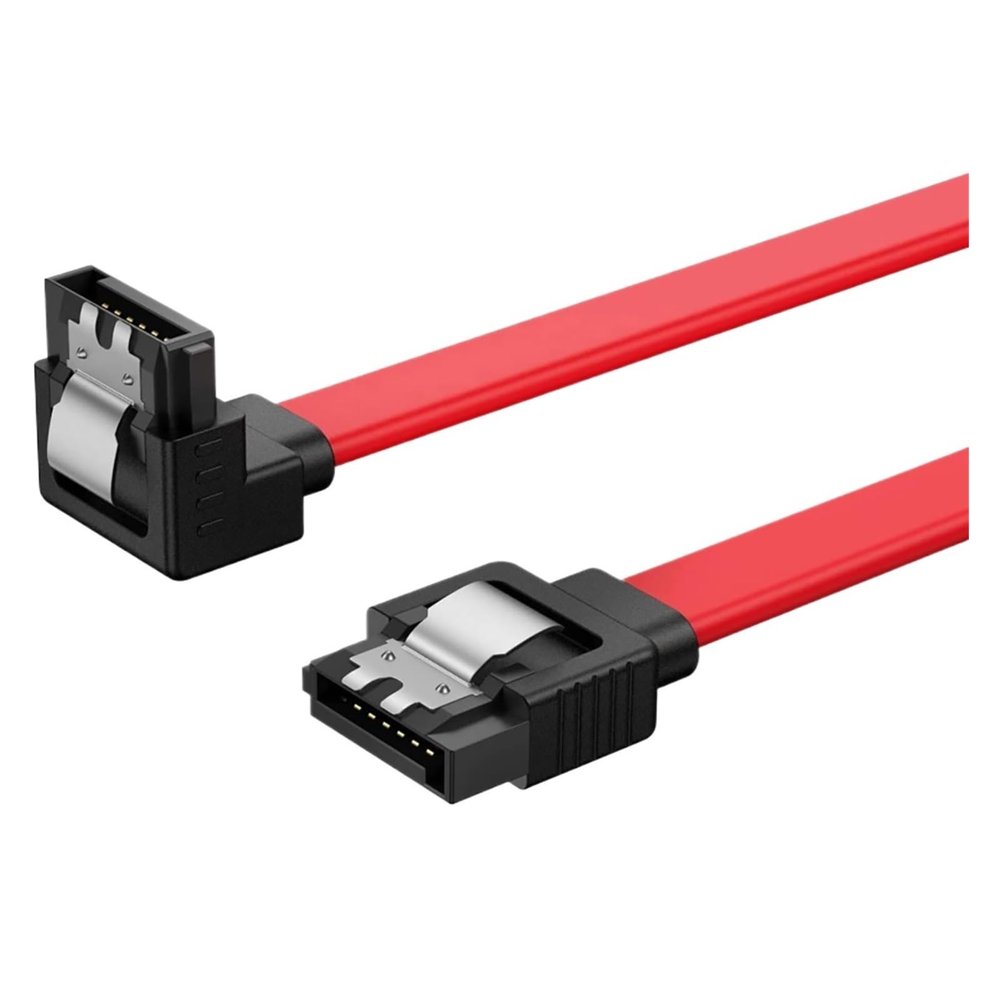 0.5M SATA Internal Cable 7 Pin to 90 Deg 7Pin Cable