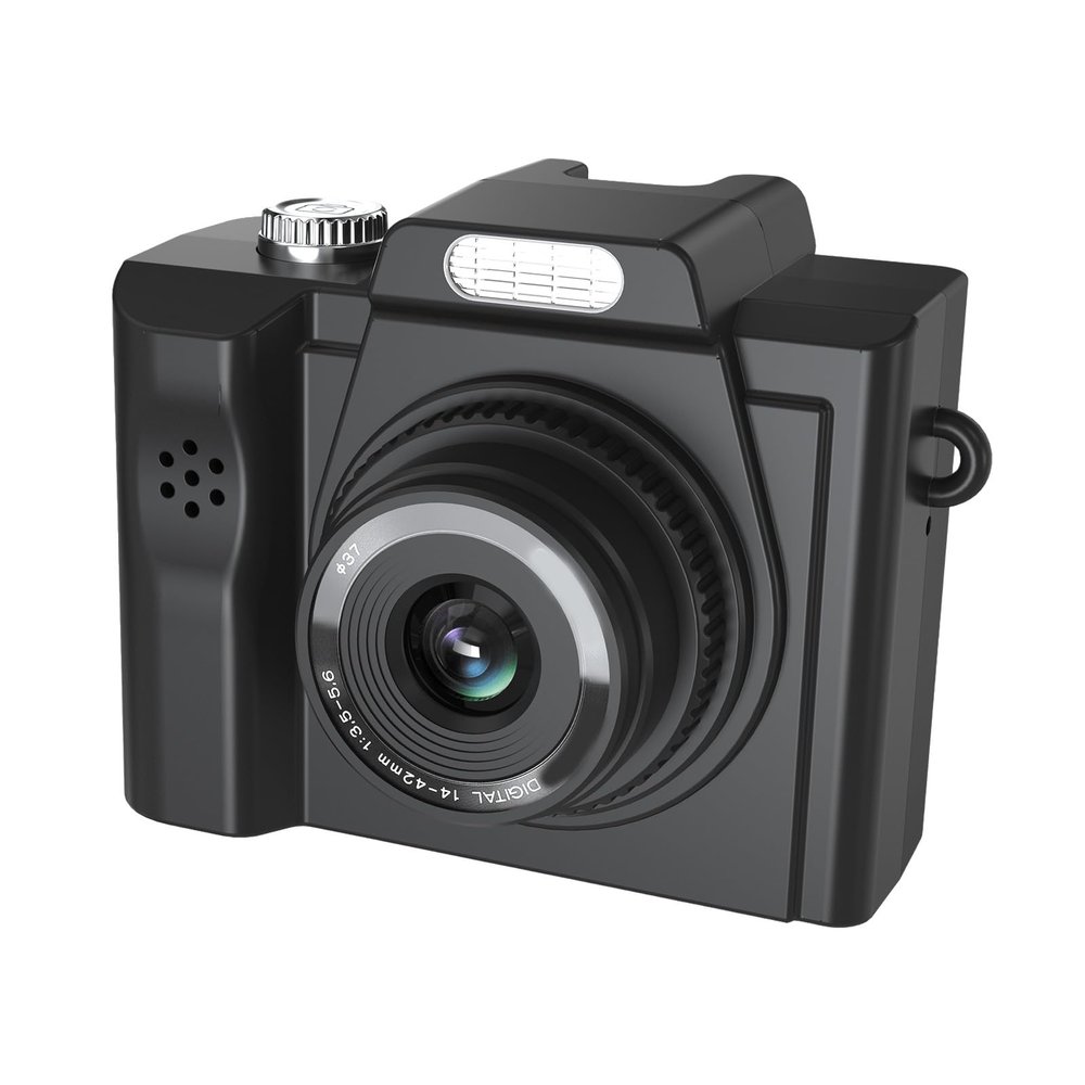 SPONGL Retro Camera 1080P Camcorder Video Recorder Sports Cameras with Builts in Flashes for Outdoor and Travel Adventure