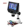 DFEDHF Microscope Accessories kit Slide Preparation camer 600X 3.6MP Digital Microscope LED Magnifier Microscope for Mobile Phone Microscope with Aluminum Alloy Microscope Acces view 4