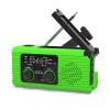 Solar Emergencys Hand Crank Weather Radio | Hand Crank Solar Radio,3 Way Charging Weather Power Bank for Travel Long Road Trips Indoor Outdoor Camping view 1