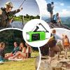 Solar Emergencys Hand Crank Weather Radio | Hand Crank Solar Radio,3 Way Charging Weather Power Bank for Travel Long Road Trips Indoor Outdoor Camping view 4