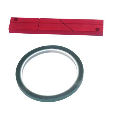 SPONGL Tape Splicing,1/4 10in Set Tape Splicing and Leader Tape Sound Metal Splicing Kits for Open Reel Tape Recorders