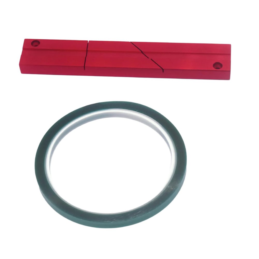 SPONGL Tape Splicing,1/4 10in Set Tape Splicing and Leader Tape Sound Metal Splicing Kits for Open Reel Tape Recorders