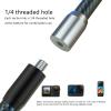 SPONGL Lightweight Selfie Stick Extension Rod with 1/4 Screw Interfaces for Action Camera Sticks for Photography view 3
