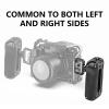 SPONGL Side Handle,Quick Release Side Handle for Camera Cage with Adjustable Height and Multiple Threaded Interfaces Black view 3