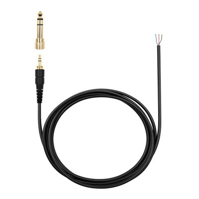 SPONGL 6.5mm Headphone Repair Cable for M20X M30X AD500X A550Z AD900X DT440 DT770 DT880 DT990 MDR-7506 CD900 Corded Headsets