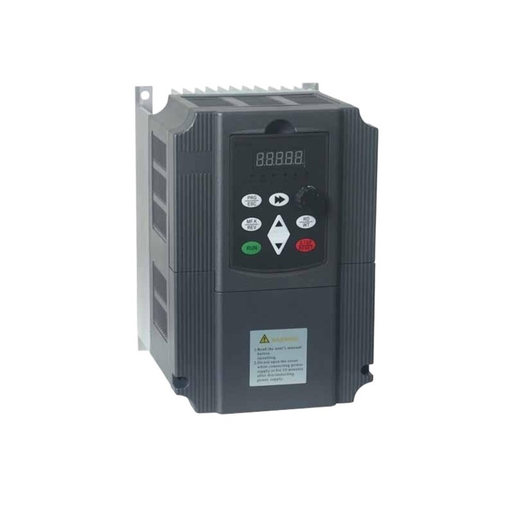 0.75kw/1.5kw/2.2kw AT2 VFD Single Phase 220V in and 3 Phase Out Frequency Converter Drive 3 Phase Motor Speed(5.5kw 220v)