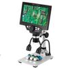 DFEDHF Microscope Accessories kit Slide Preparation camer G1200 1200X Digital Microscope for Video Microscope 7inch LCD 12MP Magnifier Tool Microscope Accessories view 1