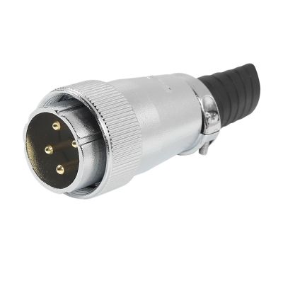 PSKQHIRA WS32 Aviation Plug 4-6-8-10 core 11-12-13-14-19 pin Male Docking Connector(WS32 4 core Male Connector)