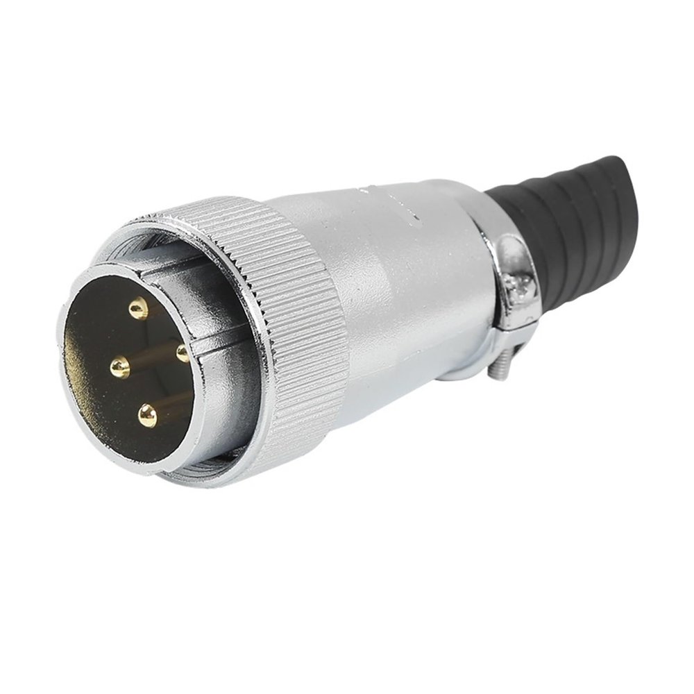 PSKQHIRA WS32 Aviation Plug 4-6-8-10 core 11-12-13-14-19 pin Male Docking Connector(WS32 4 core Male Connector)