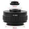 1pc 0.3X 0.35X 0.4X 0.5X 1X C-Mount Lens Adapter for Simul Focal Trinocular Stereo Microscope 38MM Interface Microscopio Camera(0.35X-C-Mount) view 2