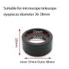 2PCS 28-36mm Various Soft Rubber Eyepiece Eye Shields Eye Cups Guards Binoculars Microscope Telescope Night Vision Eye Cups(Purple) view 2