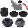 1pc 0.3X 0.35X 0.4X 0.5X 1X C-Mount Lens Adapter for Simul Focal Trinocular Stereo Microscope 38MM Interface Microscopio Camera(0.5X A-C-Mount) view 3