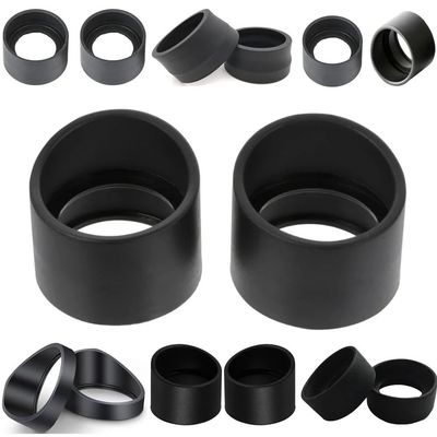 2PCS 28-36mm Various Soft Rubber Eyepiece Eye Shields Eye Cups Guards Binoculars Microscope Telescope Night Vision Eye Cups(Red)