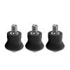 SPONGL Rubber Feet,3pcs Slip Resistant Rubber Feet Legs 1/4 Svrew for Tripod and Monopod Stability On Uneven Grounds view 3