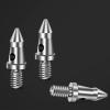 SPONGL Rubber Feet,3pcs Slip Resistant Rubber Feet Legs 1/4 Svrew for Tripod and Monopod Stability On Uneven Grounds view 4