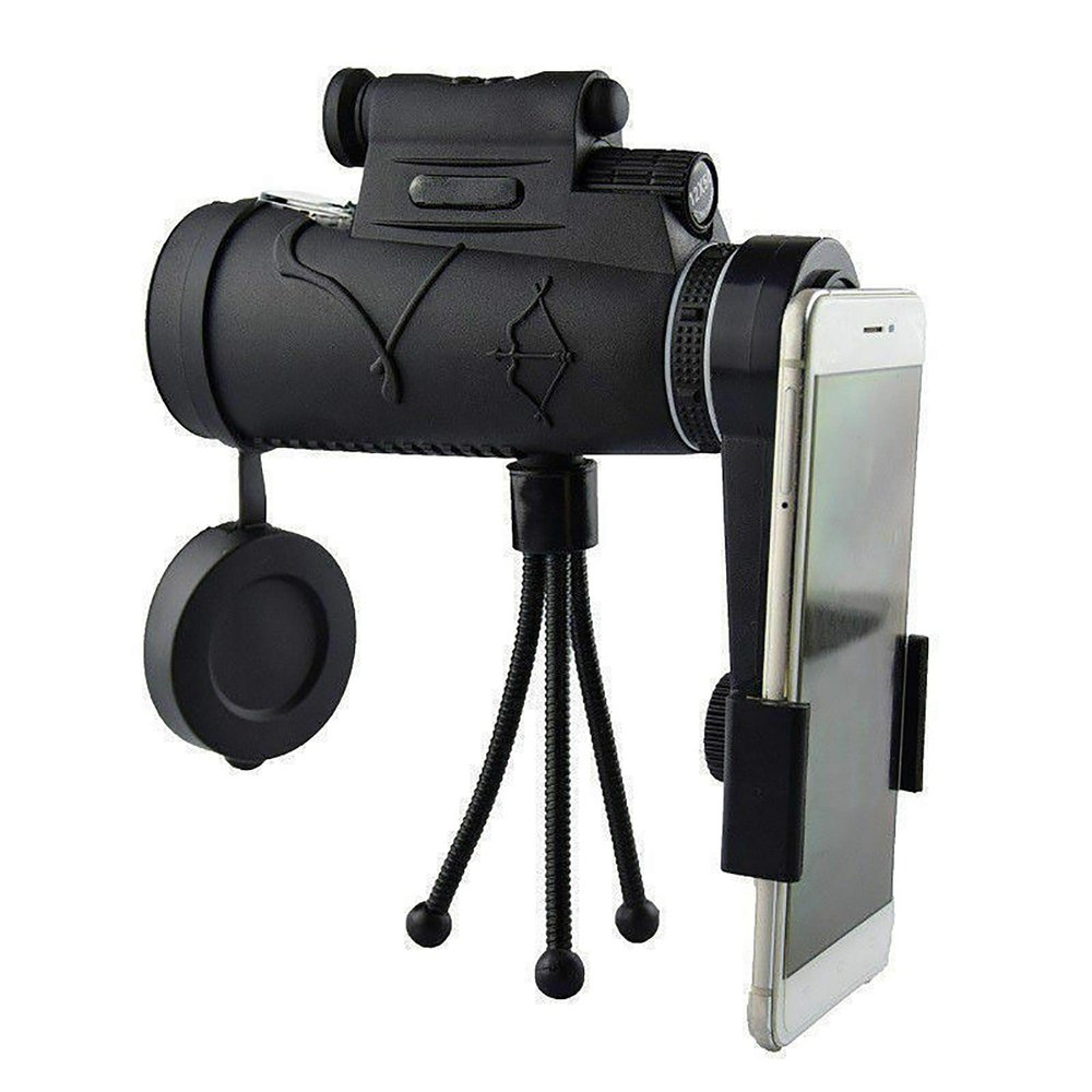 12X50 Monocular Telescope Adults with Tripod HD Monocular New Generation with Smartphone Portable Telescope for Bird Watching Monocular Hunting for Adult Bird Watching Outdoor Monocular Telescope
