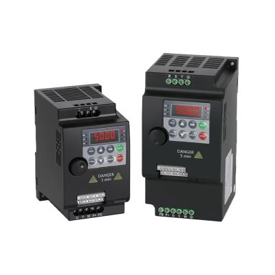 0.75-5.5KW VFD Frequency Converter AC 220V 380V 1Phase/3Phase Output for Water Pump/Motor Speed Control Inverter(2.2KW 220V 1PH-3PH)