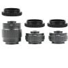 1pc 0.3X 0.35X 0.4X 0.5X 1X C-Mount Lens Adapter for Simul Focal Trinocular Stereo Microscope 38MM Interface Microscopio Camera(0.3X-C-Mount) view 1