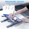 8-in-1 USB-C Laptop Stand, Adjustable Height Ergonomic Elevation Portable Laptop Stand with Docking Station Have 8 Essential Ports, 4k Hdmi, Usb-C/A SD/TF Port for Macbookpro/Air/Dell/Hp/Lenovo (5in1) view 4