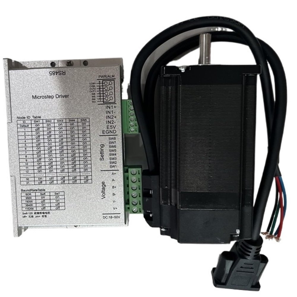 XIJQKTWT 86mm 4.5N.M~12N.M Tq Pluse or IO or Rs485 Control with NT86 Closed Loop Easy Servo Driver Stepper Motor Kit(NT86 86AM65ED KIT)