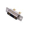 7W2 High Current Connector D-SUB Adapter 5+2 Jack Machined Pin Full Gold Flash Wire 20A 30A 40A 1Pcs(30A Male) view 1