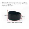 2PCS 28-36mm Various Soft Rubber Eyepiece Eye Shields Eye Cups Guards Binoculars Microscope Telescope Night Vision Eye Cups(White) view 2