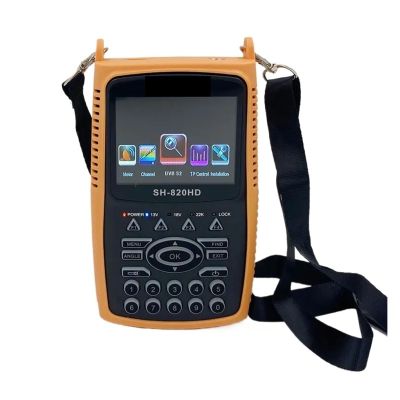 COMOAEW IP Camera Tester, 2Pcs SH-820HD Digital Satellite Finder DVB-S2 Signal Meter with CCTV Camera Tester AHD TVI CVI Monitor Test Tool Network Test Tools